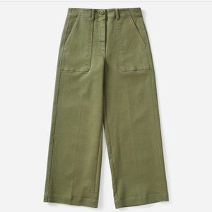 Everlane Wide Leg Crop Utility Pant nwot